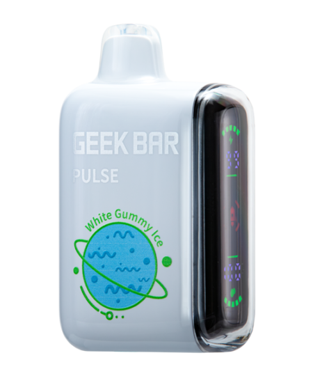 White Gummy Ice Geek Bar Pulse