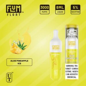 Buy Flum Float Aloe Pineapple Ice, Flum Float, Aloe Pineapple Ice, Disposable Vape, Aloe Vera Flavor, Pineapple Flavor, Ice Flavor, Menthol, Tropical Vape